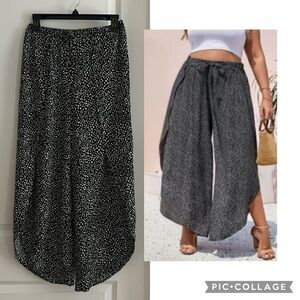Jolie Polka Dot Wide Leg Culottes
